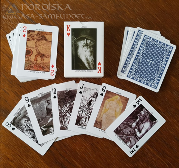 Deck with the Nordic pantheons