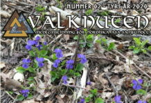 Valknuten Nr 02 2020 ute nu Valknuten Omslag Nummer 02 Årgång 2020