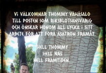 Nordiska Asa-Samfundet har ny Riksblotsansvarig Tillkännandegivande: NAS har en ny Riksblotsansvarig, Thommy Vähäsalo