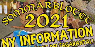 Glada nyheter om Sommarblotet 2021 Uppdaterad information sommarblotet 2021