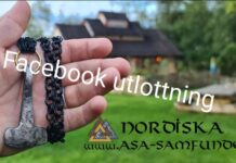 Utlottning av Mjölner med tillhörande halskedja! Utlottning Tors hammare