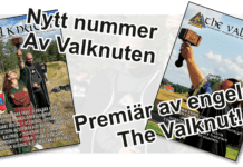 Valknuten Nr 04 2021 ute nu och den engelska versionen av Valknuten har premiär! Nytt nummer ute av Valknuten och premiär för engelska The Valknut