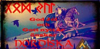 God Jul och Ett Gott Balders År Nordiska Asa-samfundet God Jul