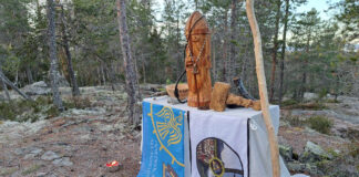 Utförda Blot 2023: Vergelmer höll Alvablot på Bälingeberget, Luleå