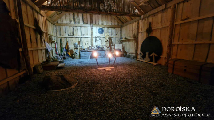 Utförda Riter 2023: Blotlag Idavallen höll Vintersolståndsrit i Gudahovet Trätälja