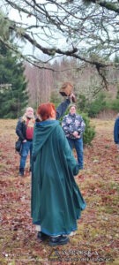 Utförda Blot 2024: Blotlaget Gungnir höll Midvinterblot vid Valeberg-Ryds gravfält i Skaraborg