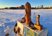 Utförda Blot 2024: Blotlaget Vergelmer höll Midvinterblot vid Södra Hamnen i Luleå Utförda Blot 2024: Blotlaget Vergelmer höll Midvinterblot vid Södra Hamnen i Luleå