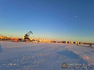 Utförda Blot 2024: Blotlaget Vergelmer höll Midvinterblot vid Södra Hamnen i Luleå