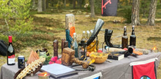 Utförda Blot 2023: Ymer och Bifrost höll Alvablot vid Rösaring, Upplands Bro Utförda Blot 2023: Ymer och Bifrost höll Alvablot vid Rösaring, Upplands Bro