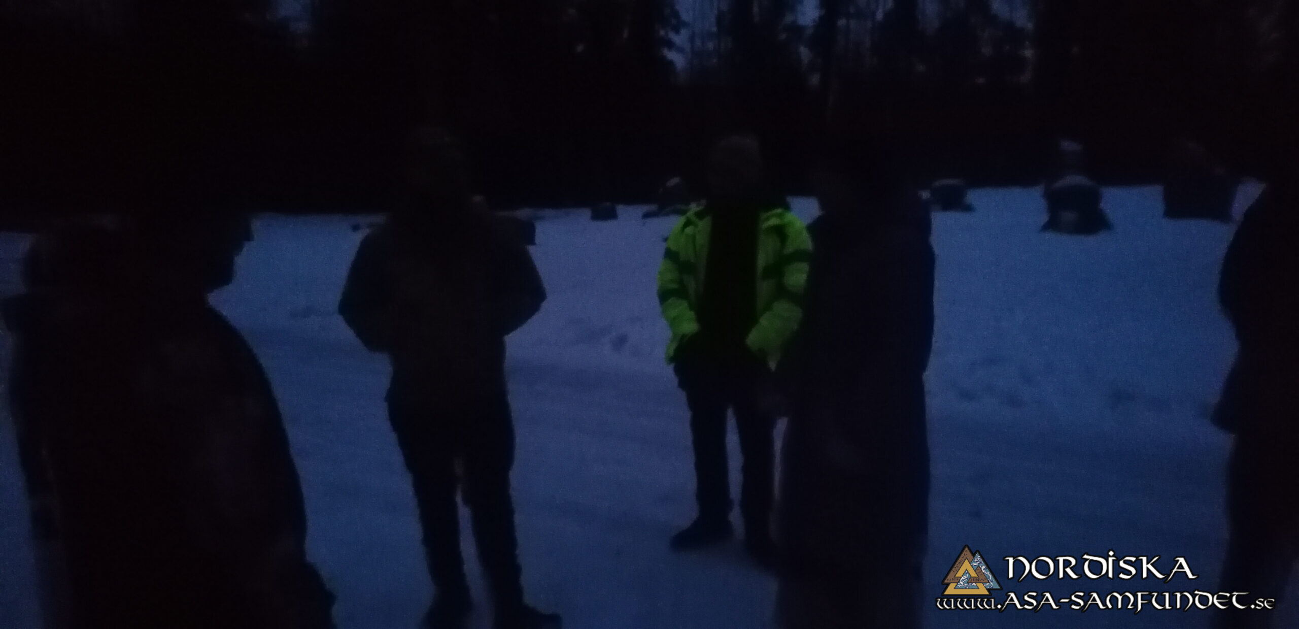 Utförda Blot 2024: Blotlaget Yggdrasil höll Midvinterblot vid Torsa Stenar, Nässjö