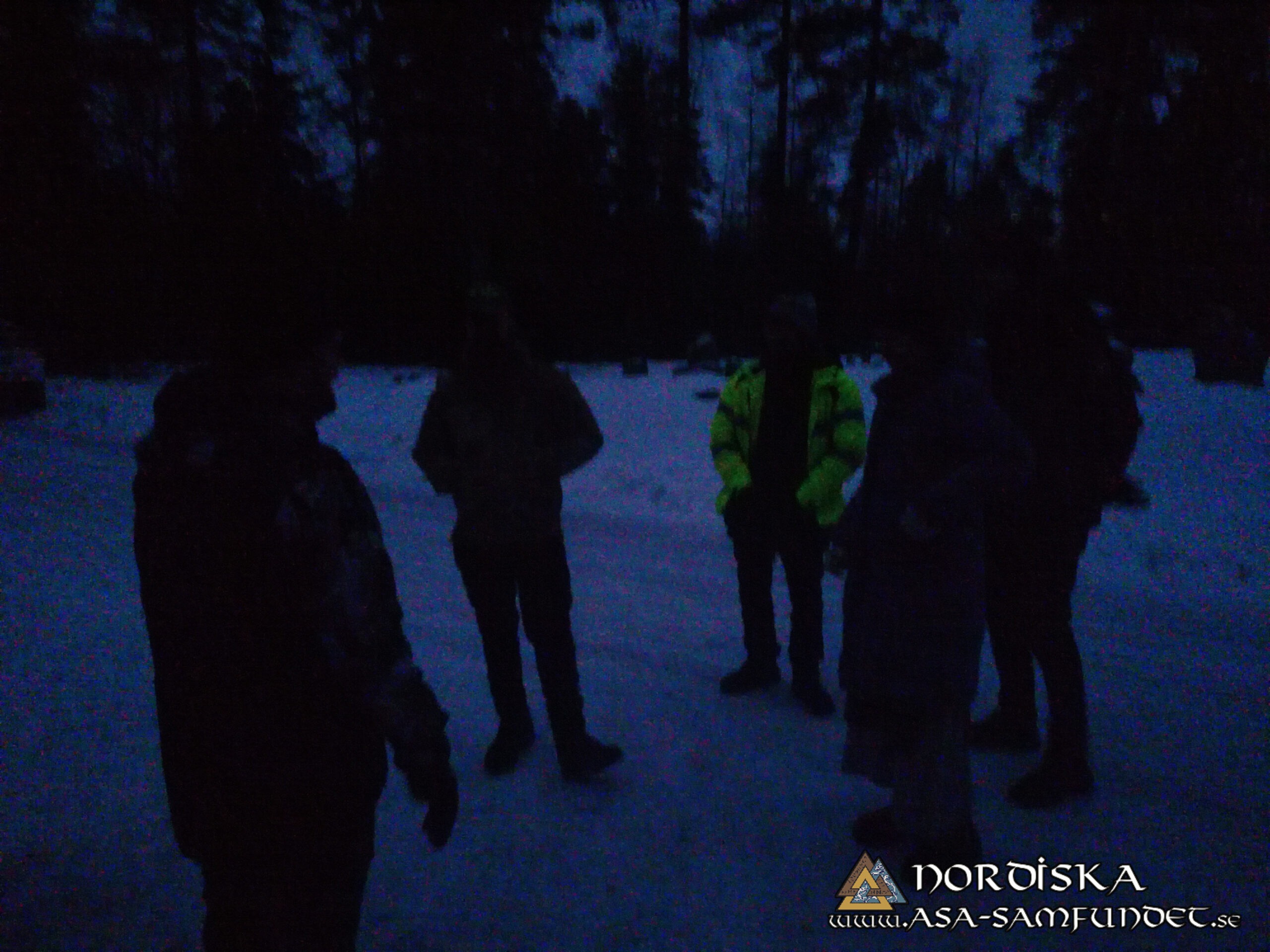 Utförda Blot 2024: Blotlaget Yggdrasil höll Midvinterblot vid Torsa Stenar, Nässjö