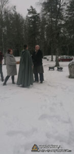 Utförda Blot 2024: Blotlaget Yggdrasil höll Midvinterblot vid Torsa Stenar, Nässjö