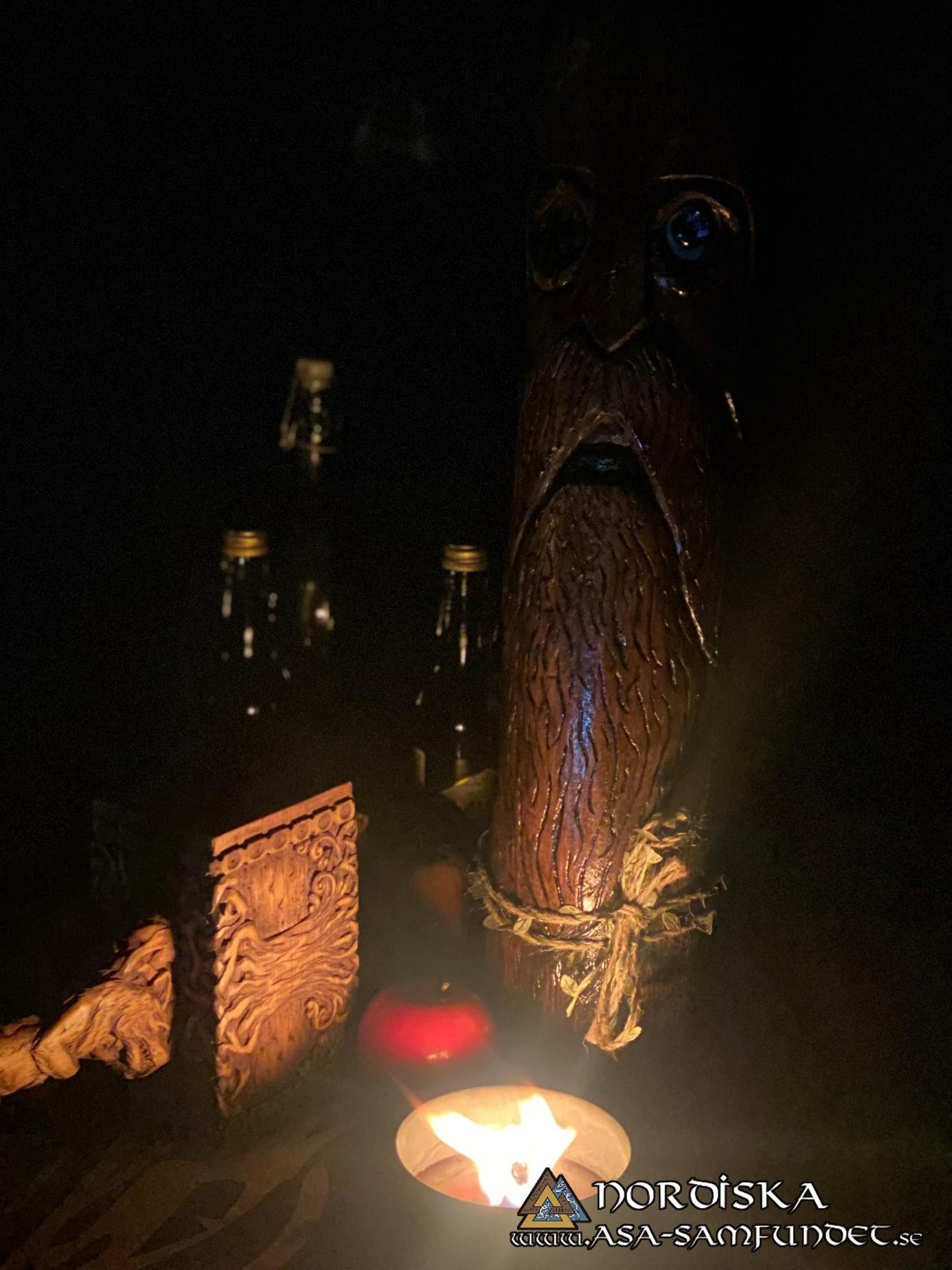 Utförda Blot 2024: Blotlaget Ymer höll Midvinterblot vid Anundshög, Västerås