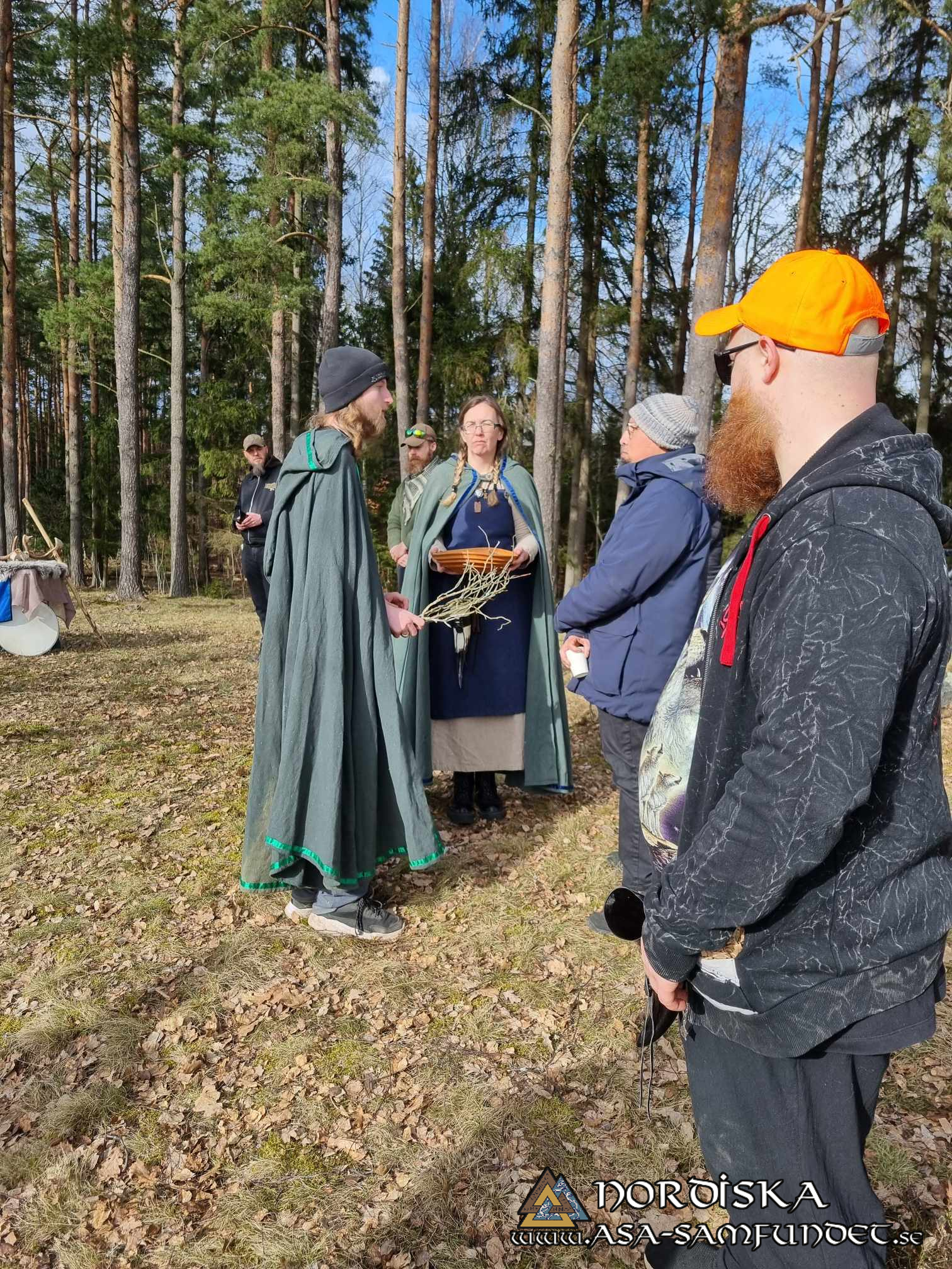 Utförda Blot 2024: Blotlag Yggdrasil och Sleipner höll gemensamt Disablot 24 mars 2024