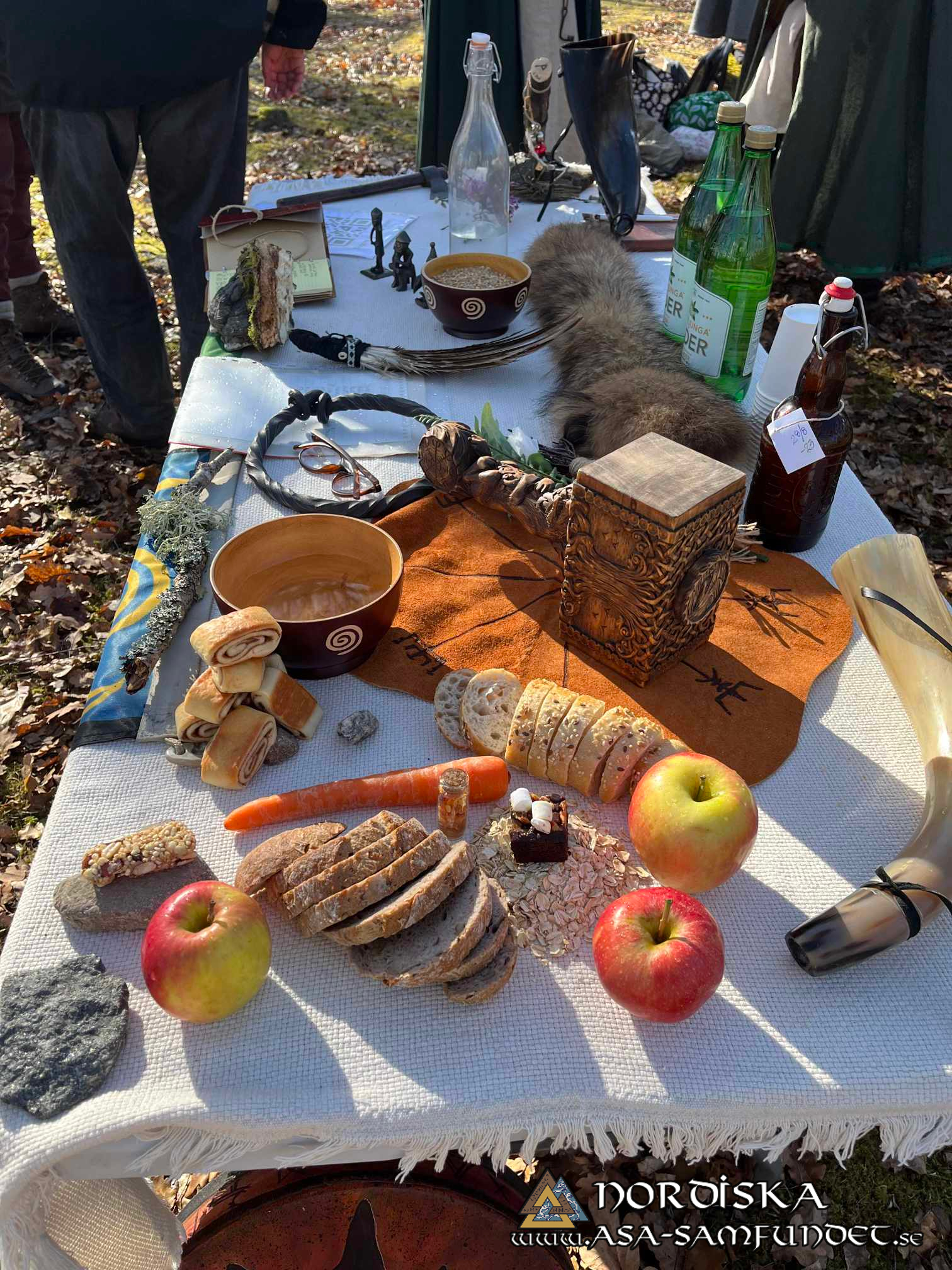 Utförda Blot 2024: Blotlag Gungnir höll Disablot 23 mars 2024