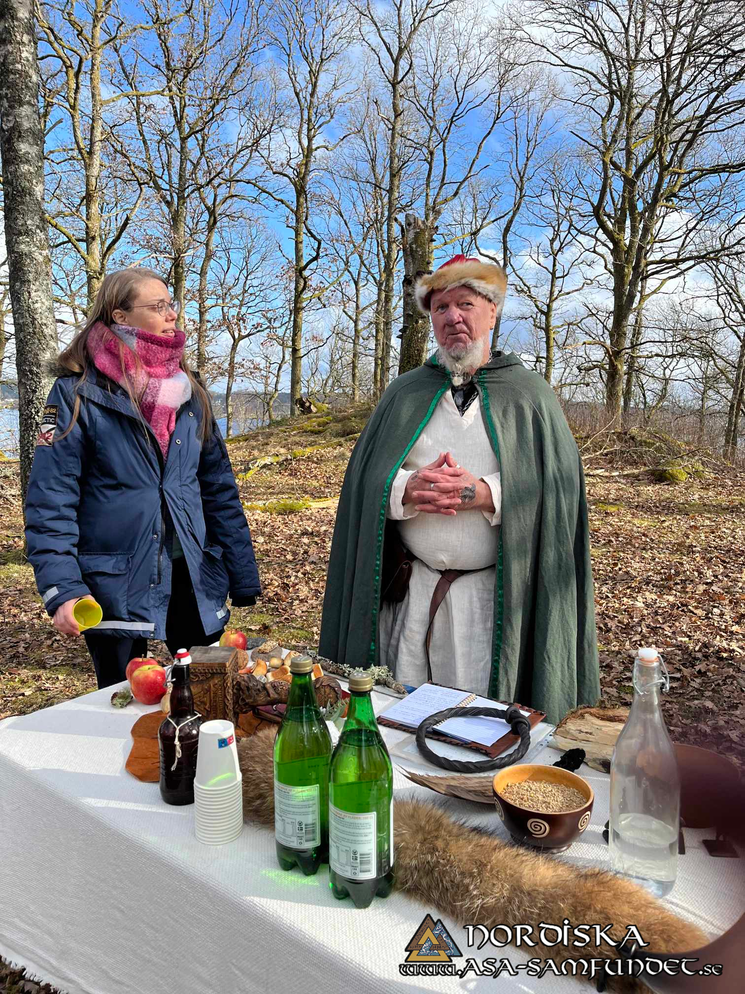 Utförda Blot 2024: Blotlag Gungnir höll Disablot 23 mars 2024