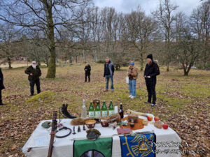 Utförda Blot 2024: Blotlag Gungnir höll Disablot 23 mars 2024