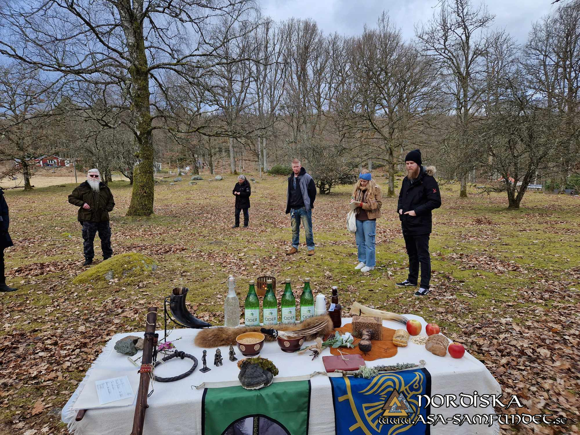 Utförda Blot 2024: Blotlag Gungnir höll Disablot 23 mars 2024