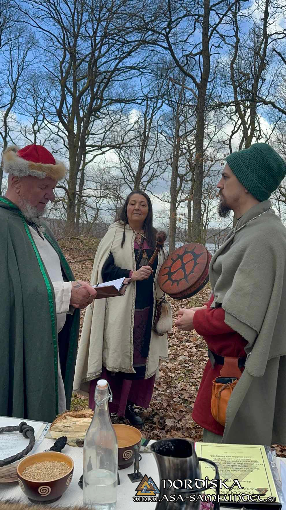 Utförda Blot 2024: Blotlag Gungnir höll Disablot 23 mars 2024