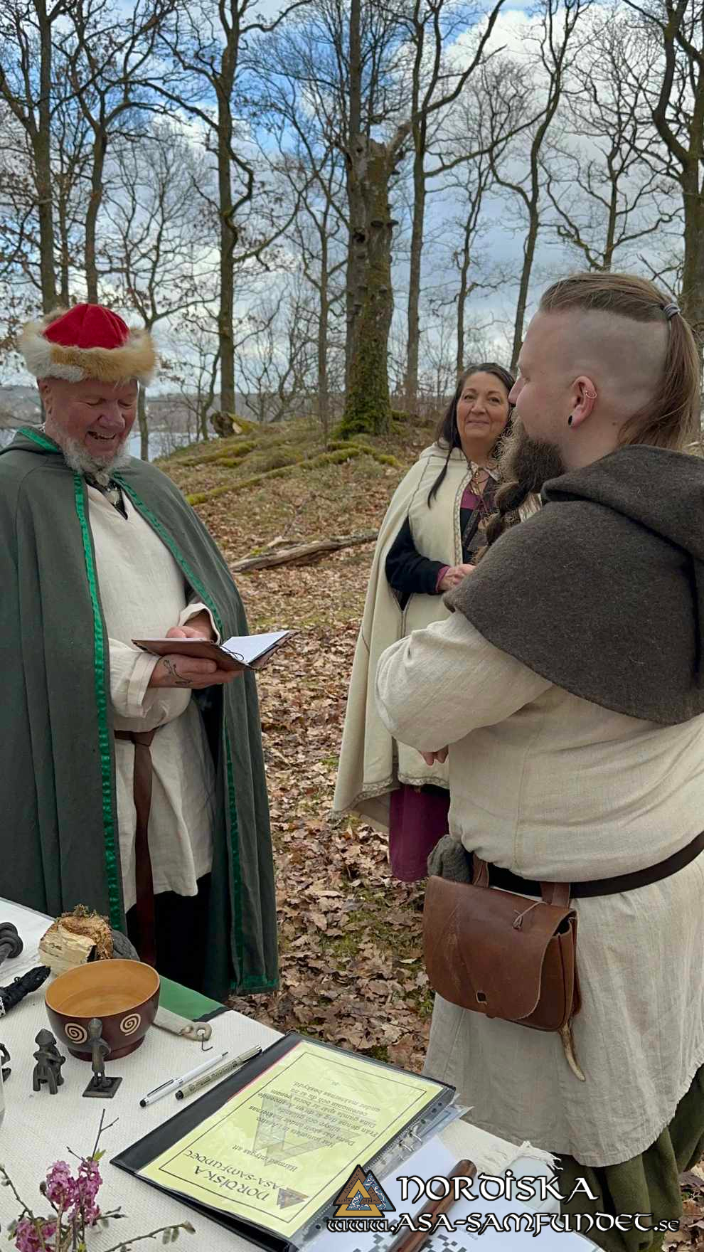 Utförda Blot 2024: Blotlag Gungnir höll Disablot 23 mars 2024