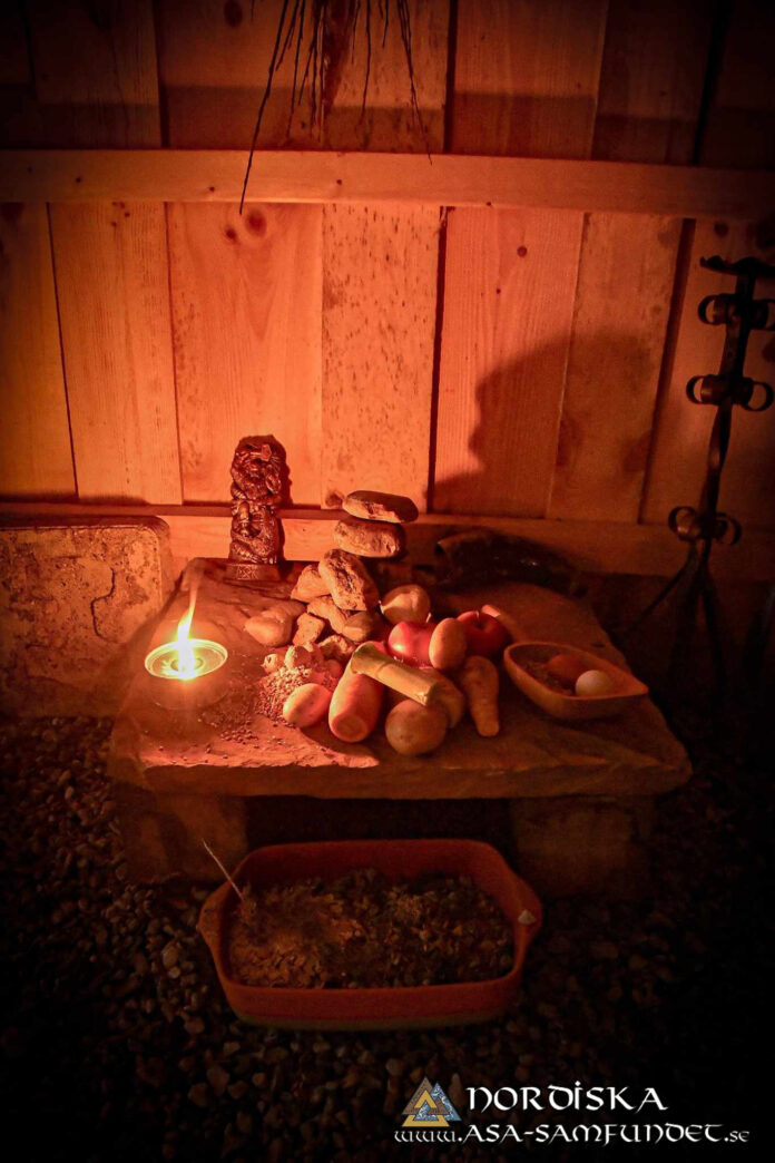 Utförda Blot 2024: Blotlag Idavallen höll Disablot 23 mars 2024