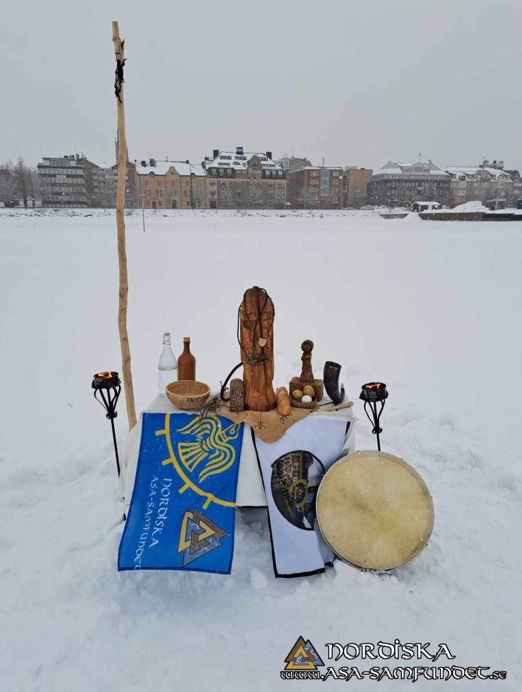 Utförda Blot 2024: Blotlag Vergelmer höll Disablot 23 mars 2024