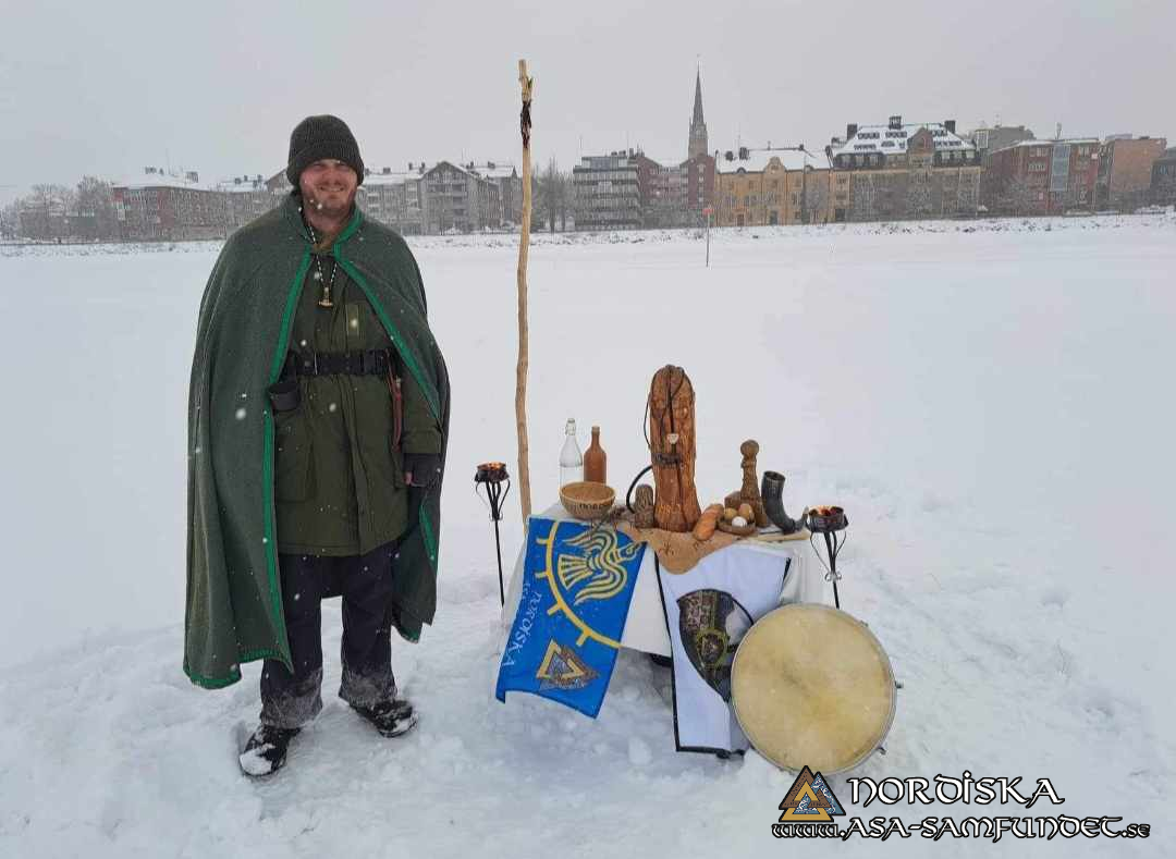 Utförda Blot 2024: Blotlag Vergelmer höll Disablot 23 mars 2024