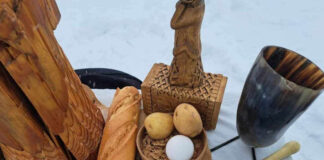 Utförda Blot 2024: Blotlag Vergelmer höll Disablot 23 mars 2024