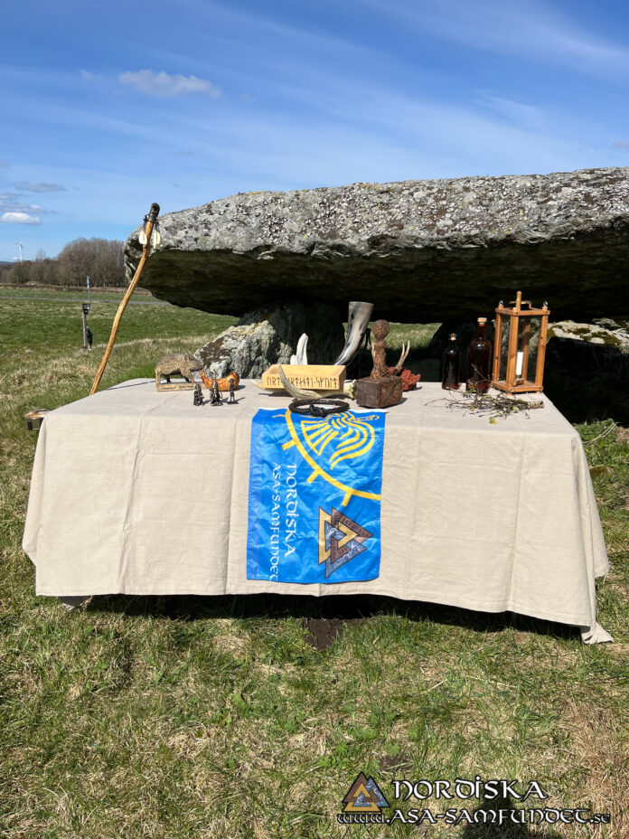 Utförda Blot 2024: Blotlag Draupnir höll Segerblot 20 April 2024