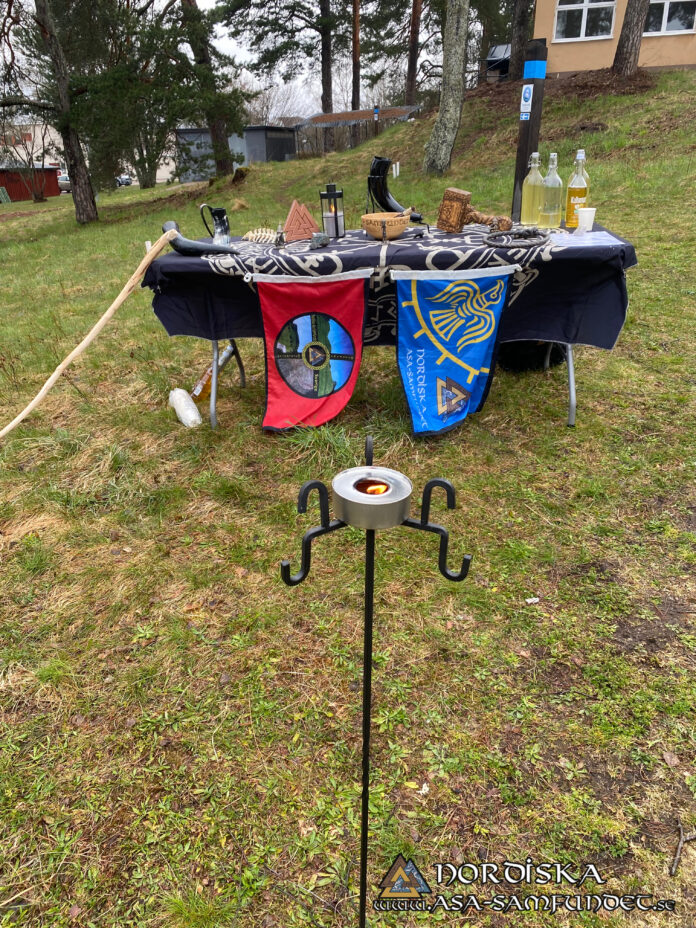 Blotlag-Ymer-Segerblot-2024-2 Utförda Blot 2024: Blotlag Ymer höll Segerblot 27 April 2024