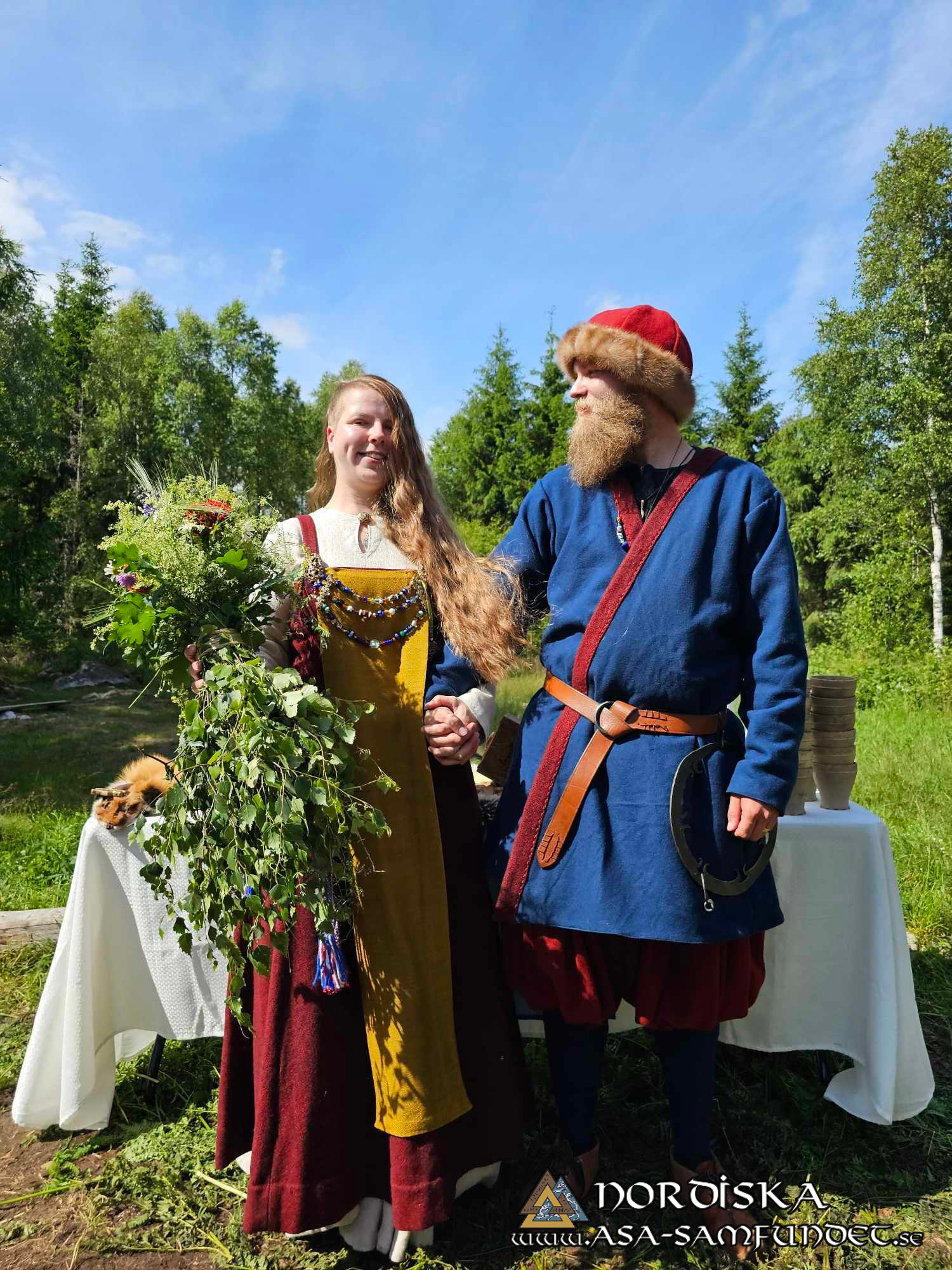Utförda Ceremonier 2024: Bröllopsceremoni för Oscar Söderström och Cecilia Ringner i Skillingaryd