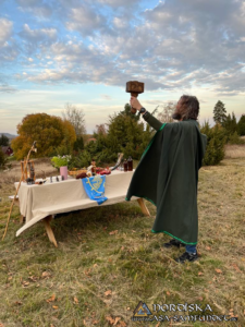 Utförda Blot 2024: Blotlag Draupnir höll Vinternätterblot 20 Oktober 2024