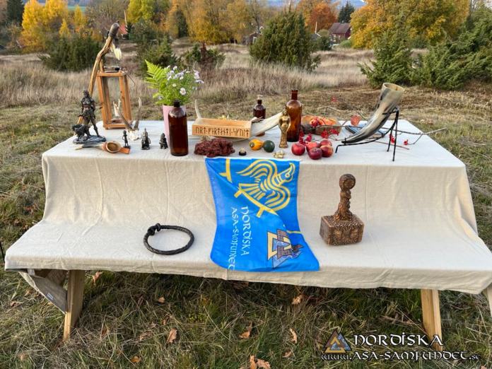 Utförda Blot 2024: Blotlag Draupnir höll Vinternätterblot 20 Oktober 2024