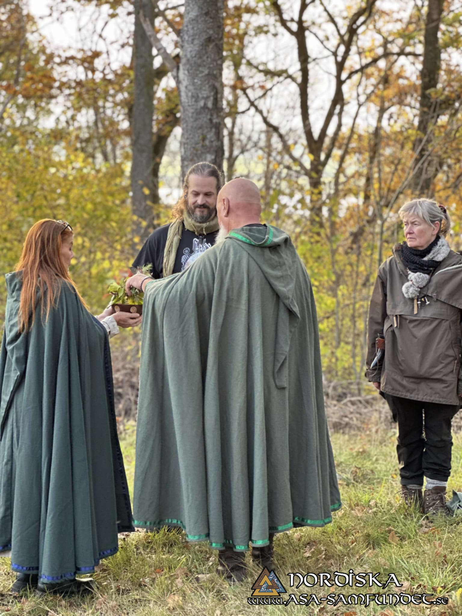 Utförda Blot 2024: Blotlag Gungnir höll Vinternätterblot 19 Oktober 2024