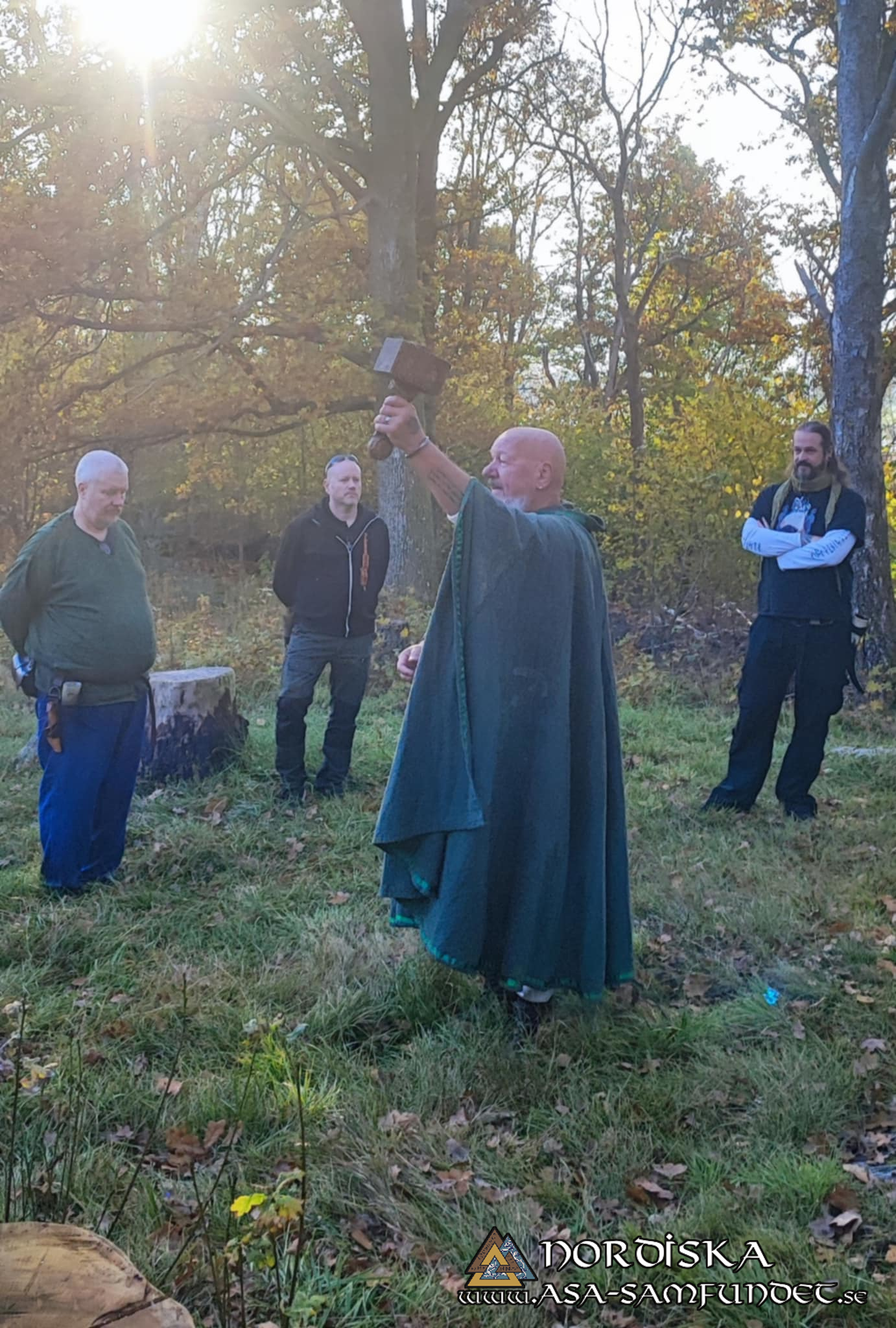 Utförda Blot 2024: Blotlag Gungnir höll Vinternätterblot 19 Oktober 2024