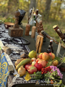 Utförda Blot 2024: Blotlag Gungnir höll Vinternätterblot 19 Oktober 2024