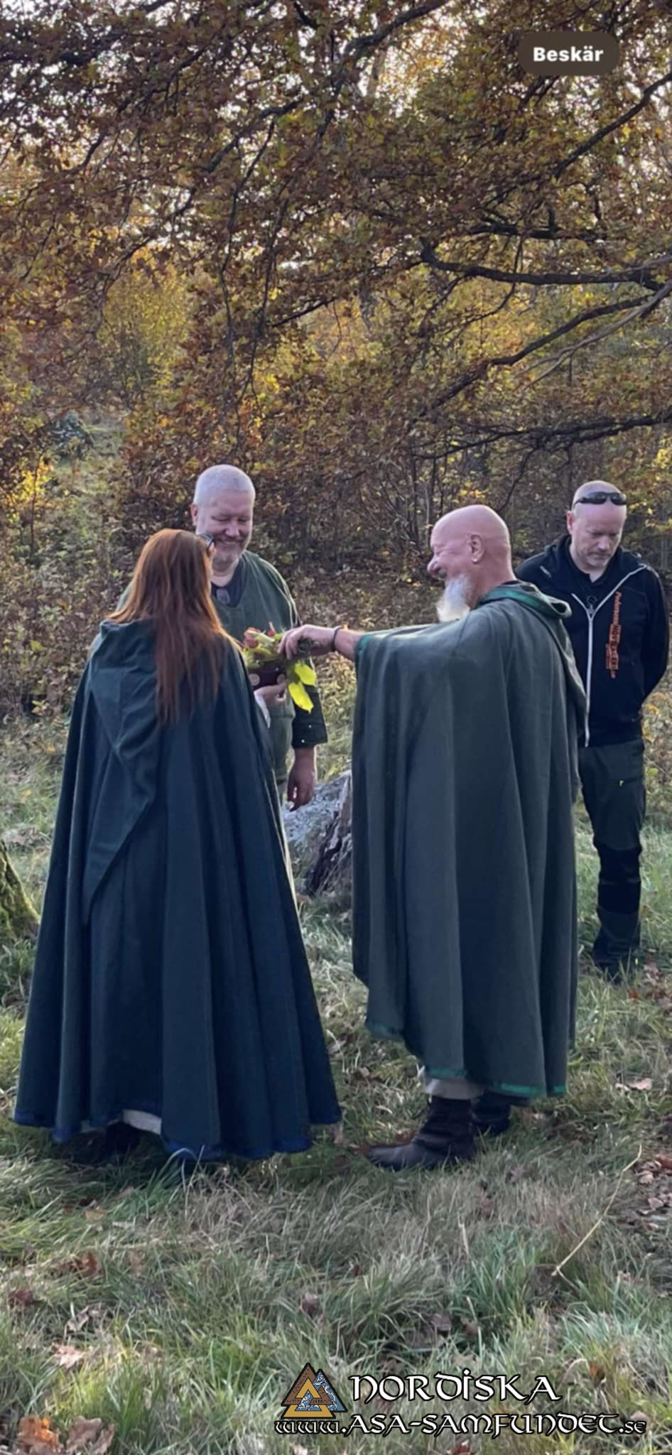 Utförda Blot 2024: Blotlag Gungnir höll Vinternätterblot 19 Oktober 2024