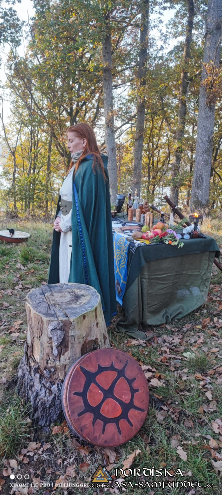 Utförda Blot 2024: Blotlag Gungnir höll Vinternätterblot 19 Oktober 2024