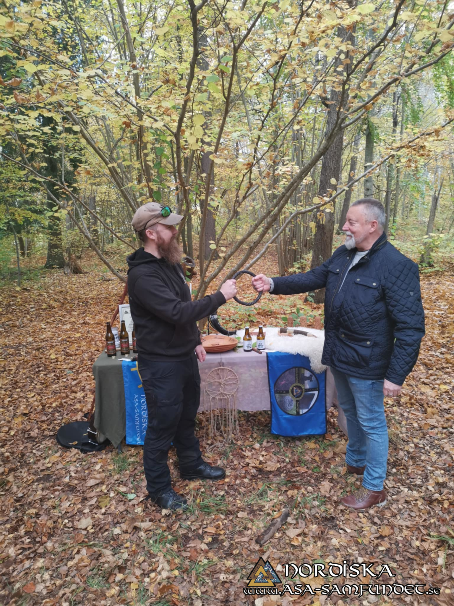 Utförda Blot 2024: Blotlag Sleipner höll Vinternätterblot 20 Oktober 2024