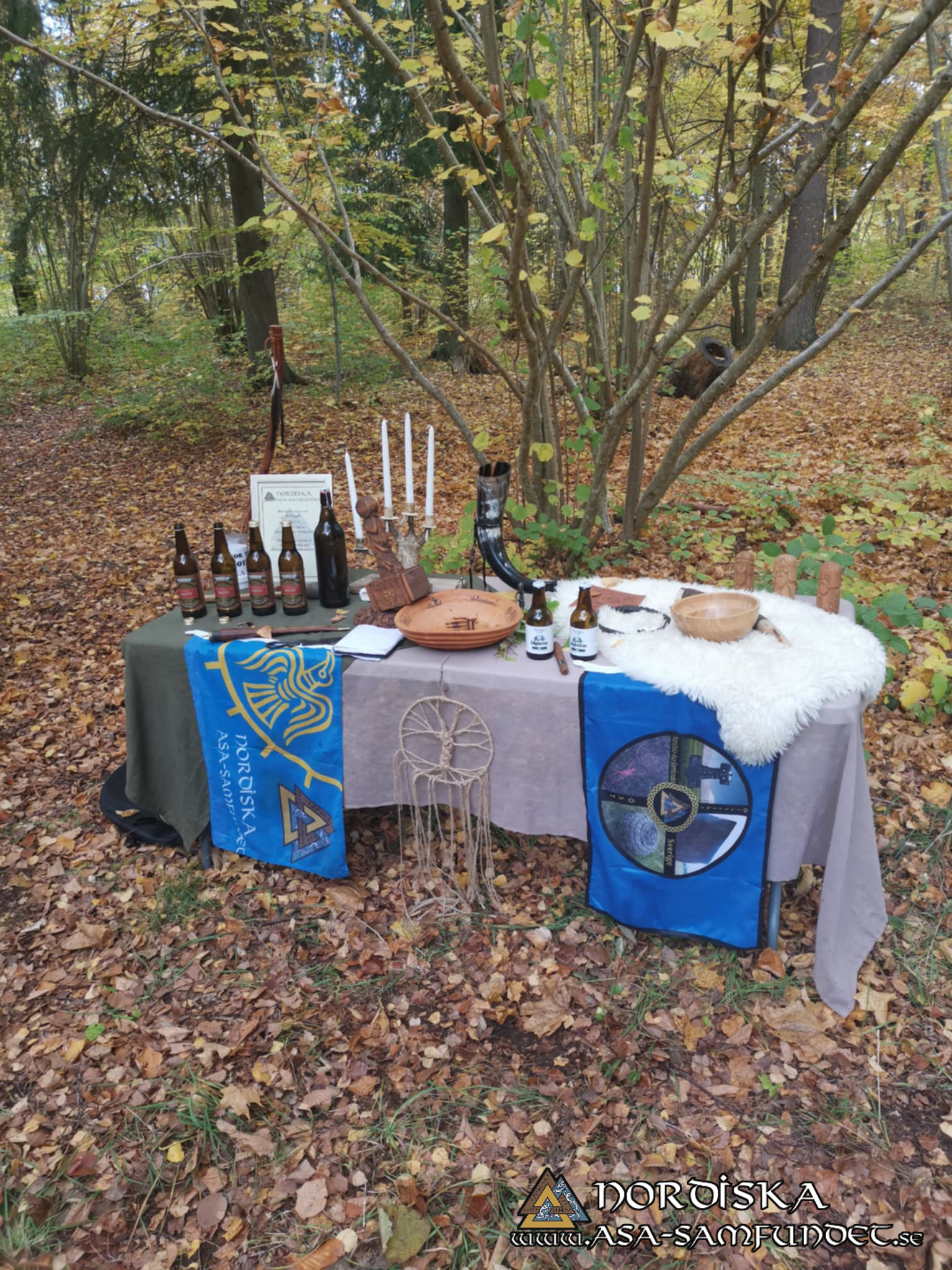 Utförda Blot 2024: Blotlag Sleipner höll Vinternätterblot 20 Oktober 2024