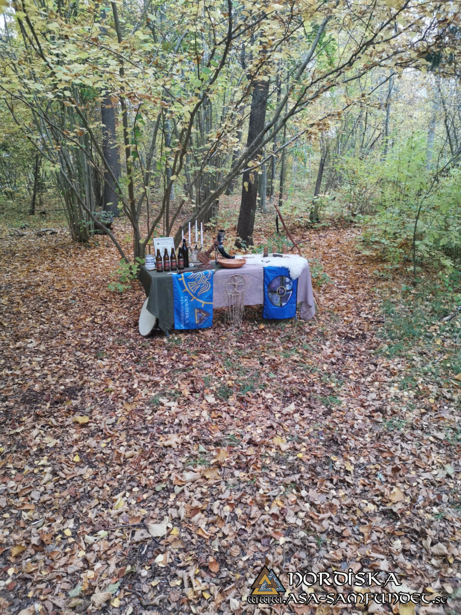 Utförda Blot 2024: Blotlag Sleipner höll Vinternätterblot 20 Oktober 2024