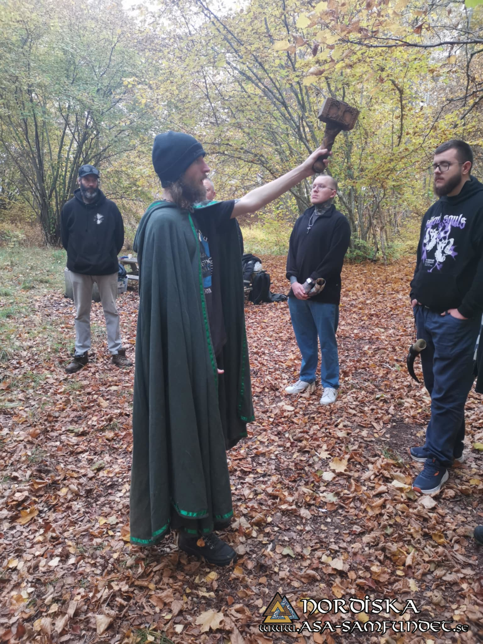 Utförda Blot 2024: Blotlag Sleipner höll Vinternätterblot 20 Oktober 2024