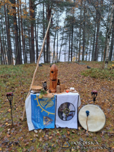 Utförda Blot 2024: Blotlag Vergelmer höll Vinternätterblot 19 Oktober 2024