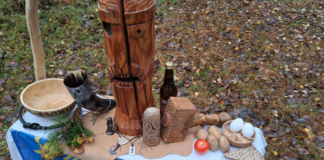 Utförda Blot 2024: Blotlag Vergelmer höll Vinternätterblot 19 Oktober 2024