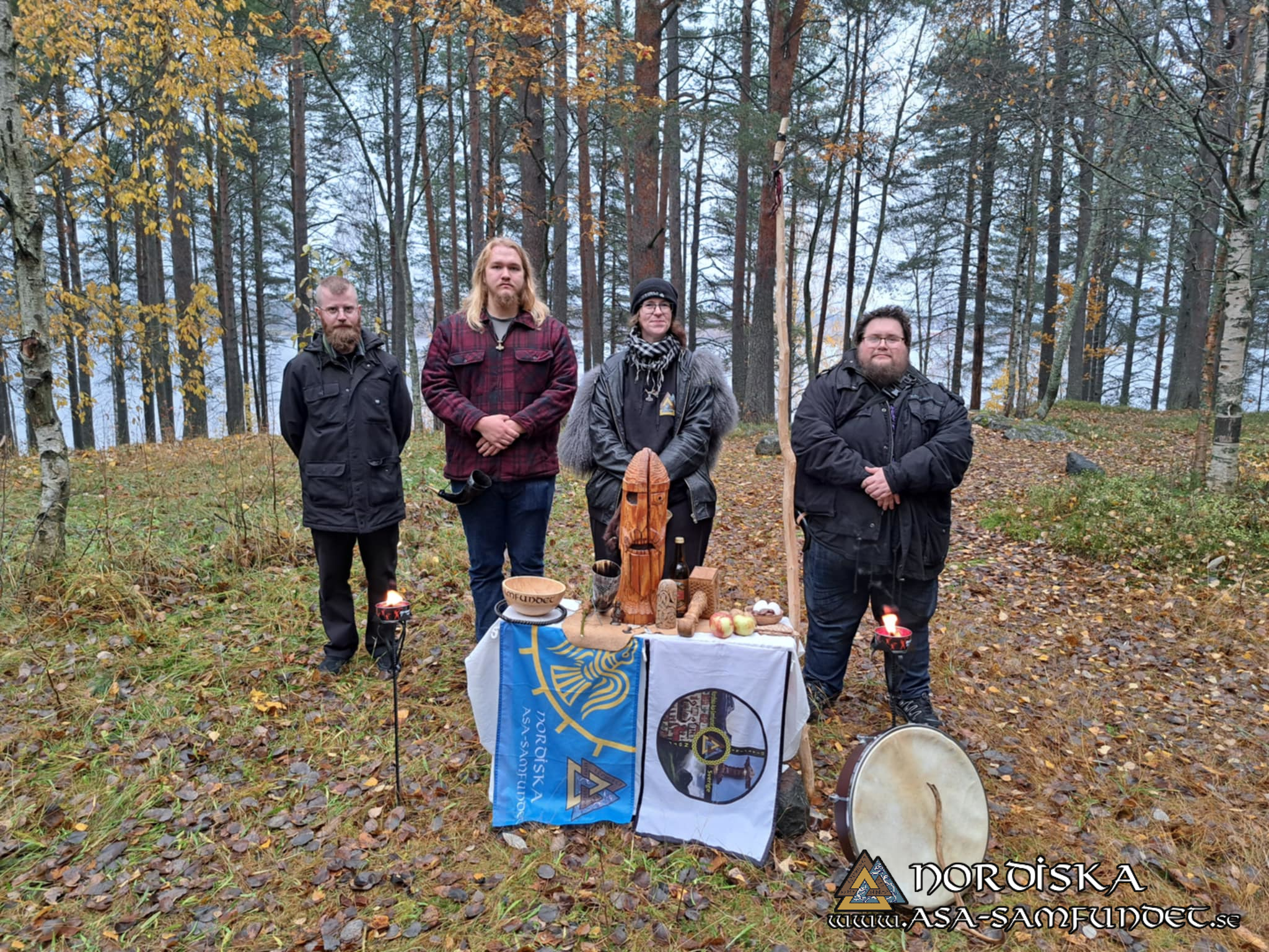 Utförda Blot 2024: Blotlag Vergelmer höll Vinternätterblot 19 Oktober 2024