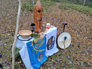 Utförda Blot 2024: Blotlag Vergelmer höll Vinternätterblot 19 Oktober 2024