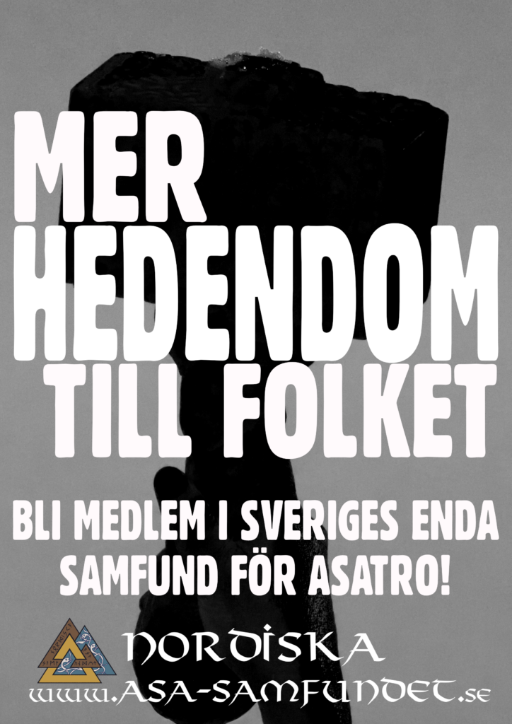 Flyer Nordic Asa-community - MORE HEATHENRY FOR THE PEOPLE