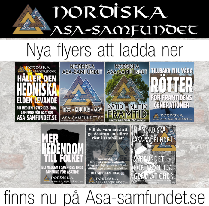 Nytt på hemsidan: Nya flyers tillagda