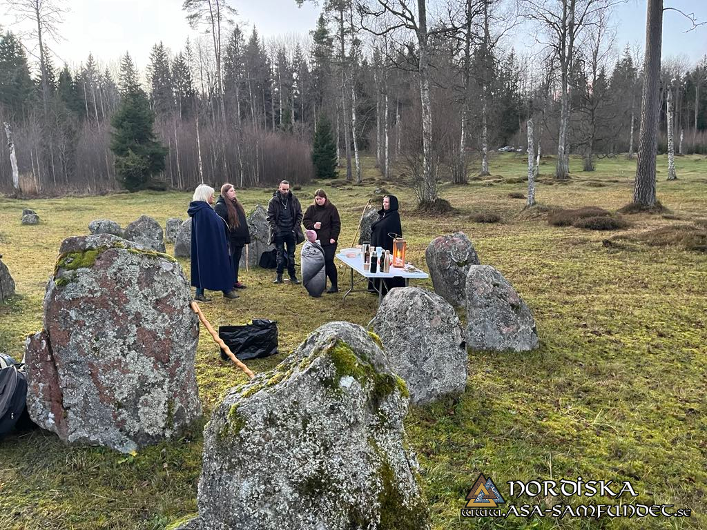 Utförda Blot 2024: Blotlag Draupnir höll Alvablot 16 November 2024