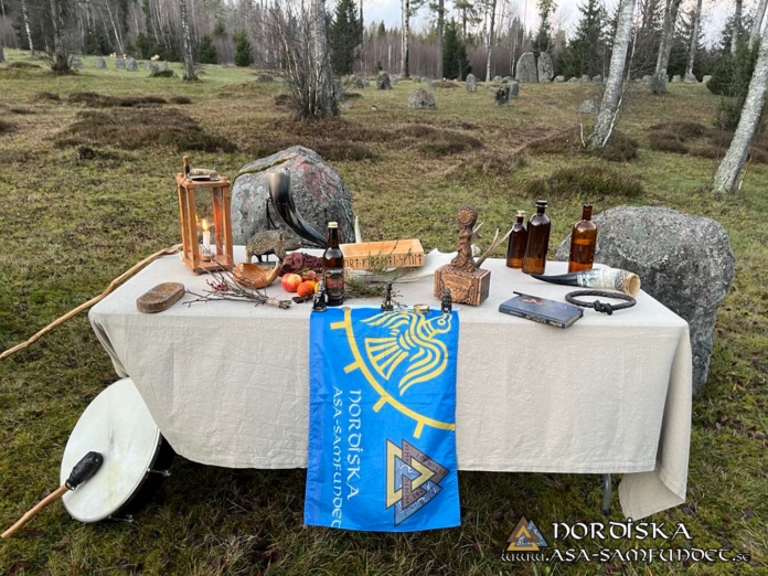 Utförda Blot 2024: Blotlag Draupnir höll Alvablot 16 November 2024